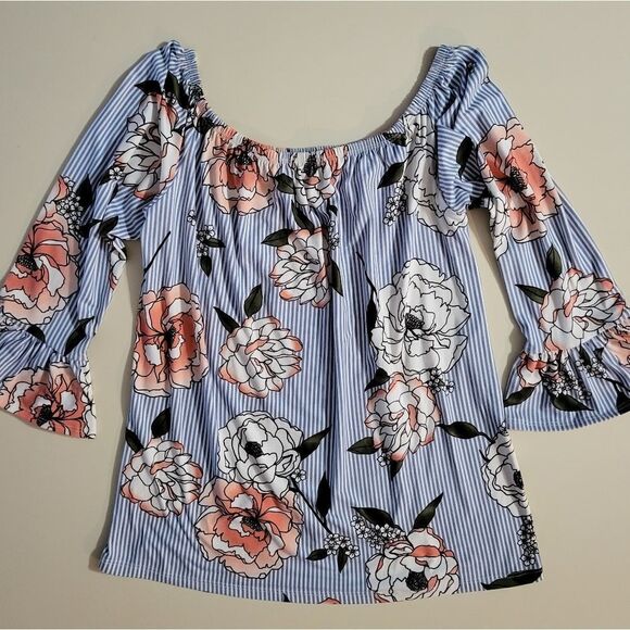 Kristin Nicole Off Shoulder Top - Picture 9 of 9